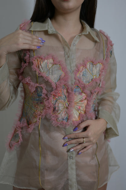 Floral Organza Shirt